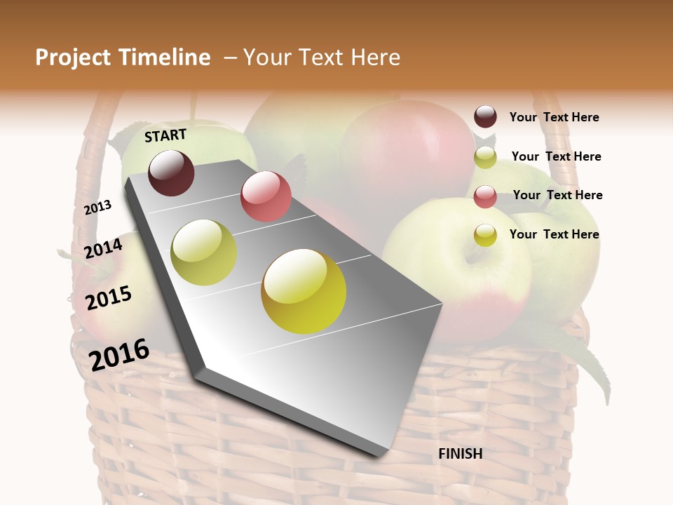 White Eating Dieting PowerPoint Template