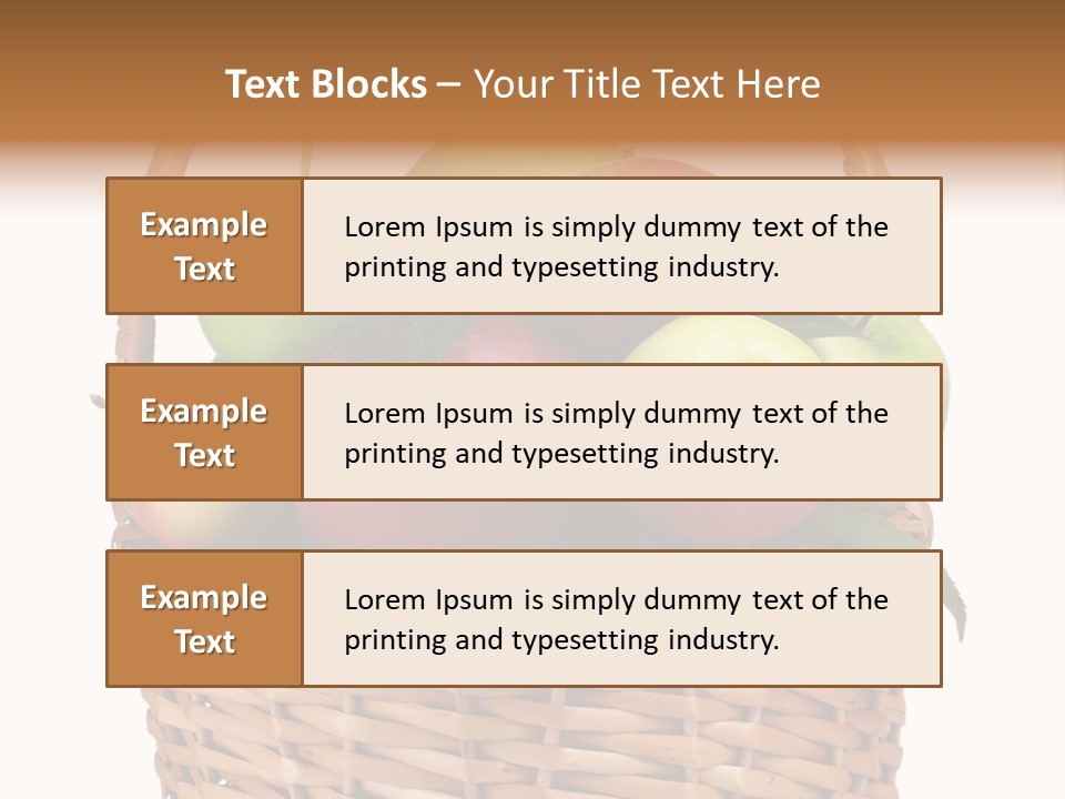 White Eating Dieting PowerPoint Template
