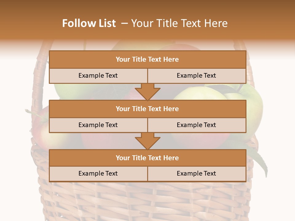 White Eating Dieting PowerPoint Template