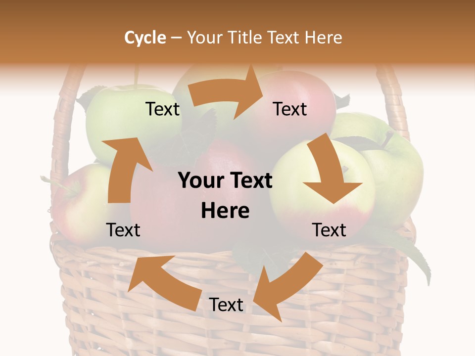 White Eating Dieting PowerPoint Template
