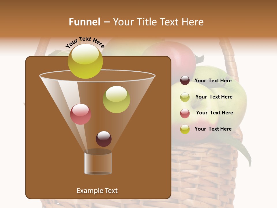 White Eating Dieting PowerPoint Template