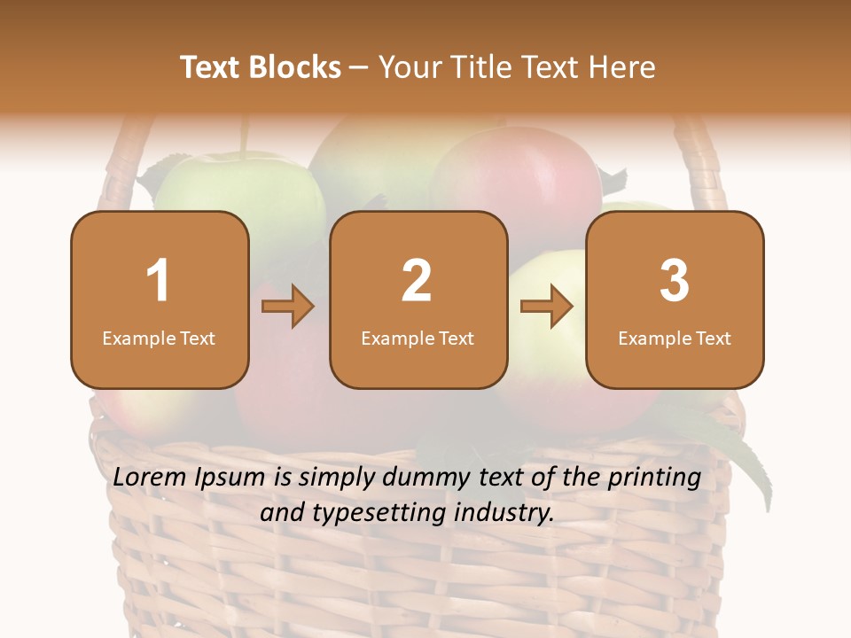 White Eating Dieting PowerPoint Template