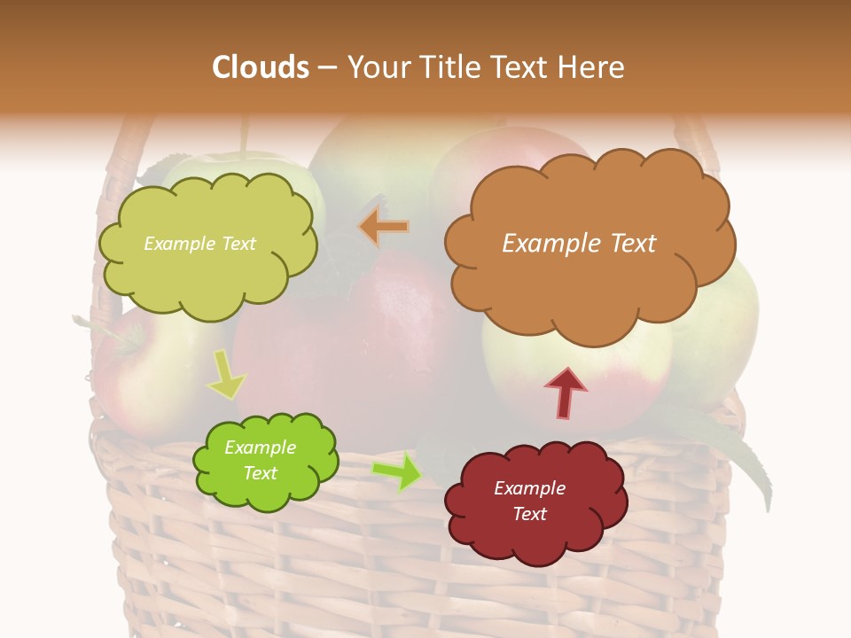 White Eating Dieting PowerPoint Template