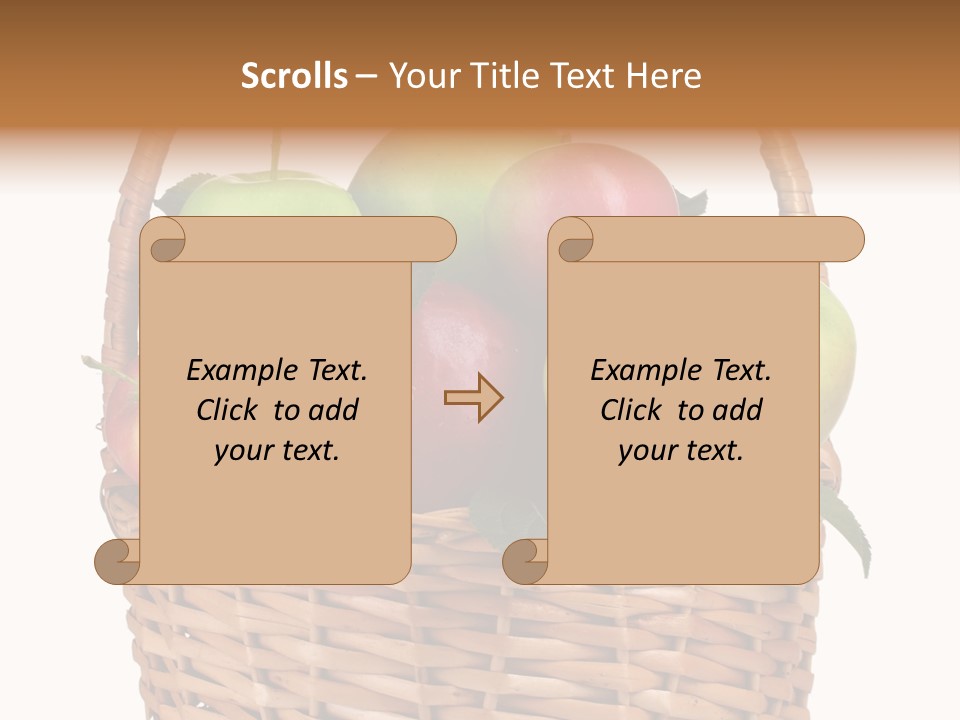 White Eating Dieting PowerPoint Template