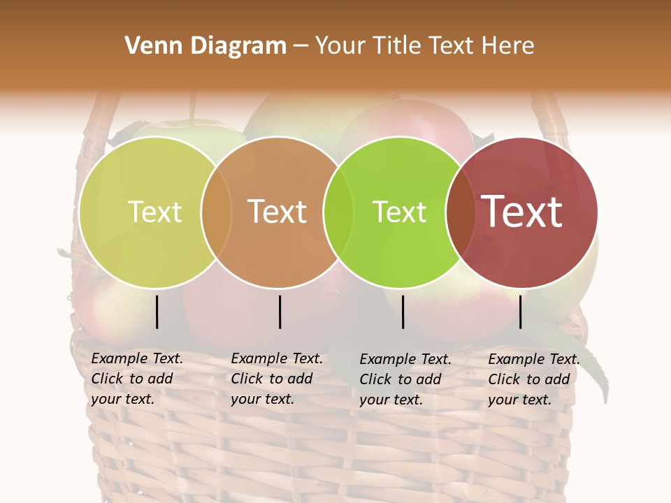 White Eating Dieting PowerPoint Template