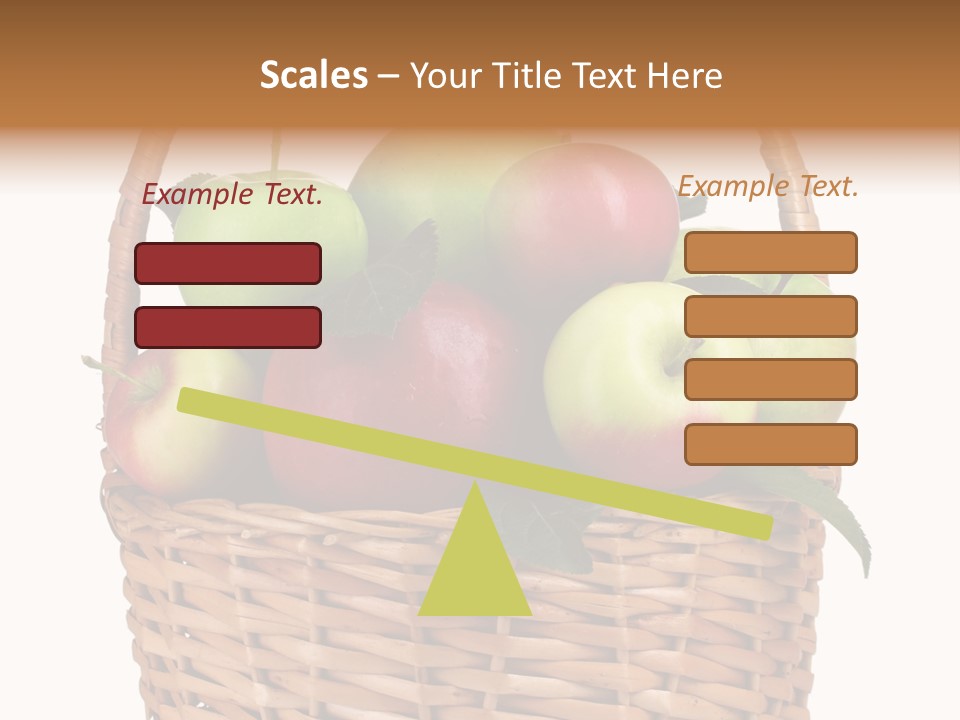White Eating Dieting PowerPoint Template