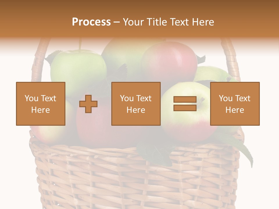 White Eating Dieting PowerPoint Template