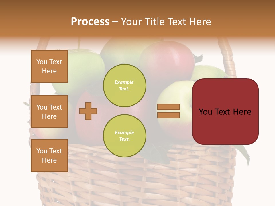 White Eating Dieting PowerPoint Template