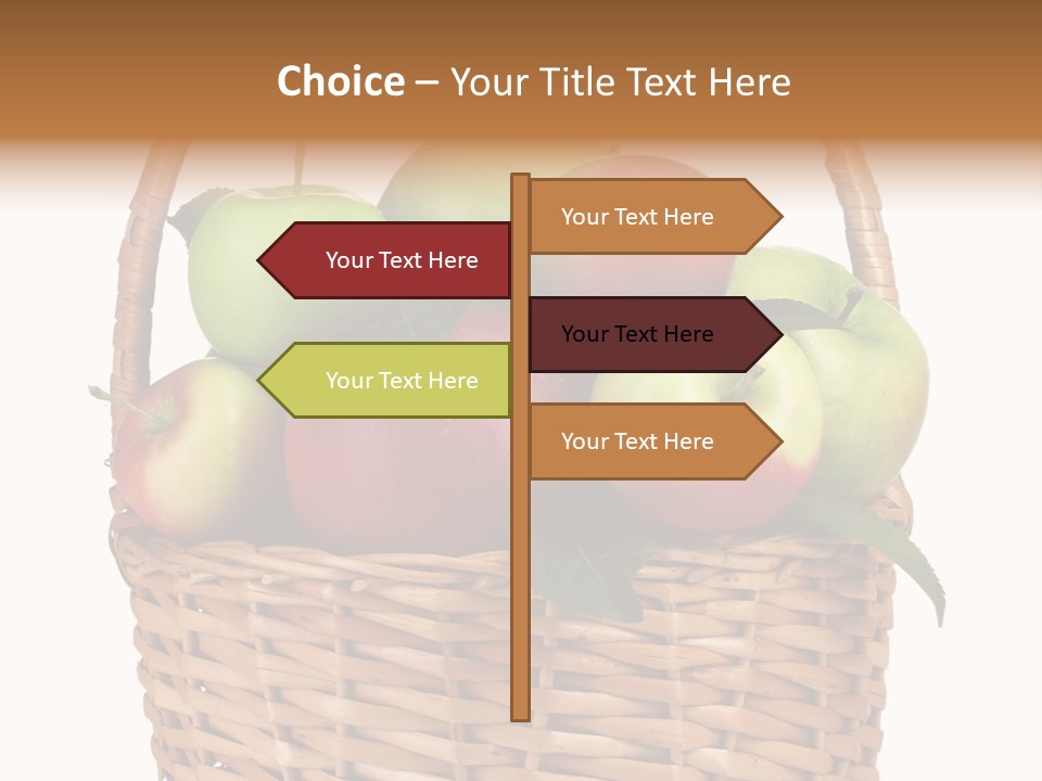 White Eating Dieting PowerPoint Template