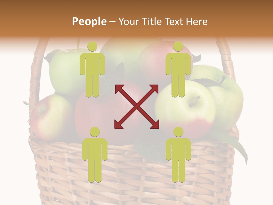 White Eating Dieting PowerPoint Template