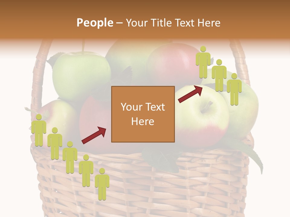 White Eating Dieting PowerPoint Template