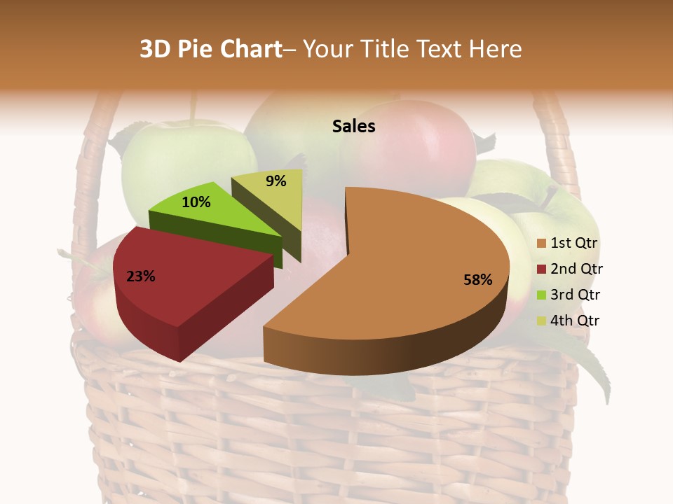 White Eating Dieting PowerPoint Template