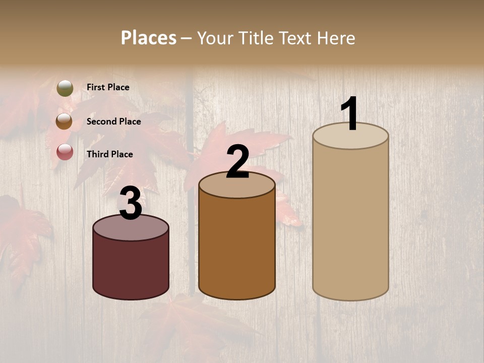 Yellow Maple Rusted PowerPoint Template