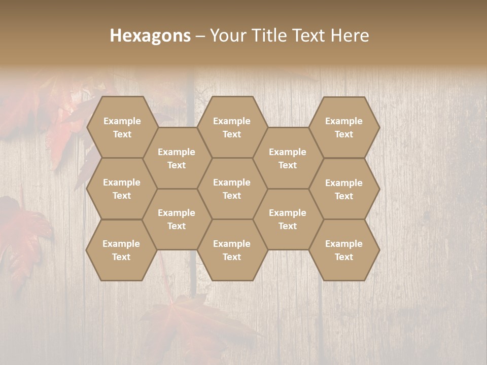 Yellow Maple Rusted PowerPoint Template