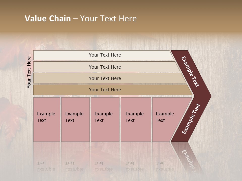 Yellow Maple Rusted PowerPoint Template