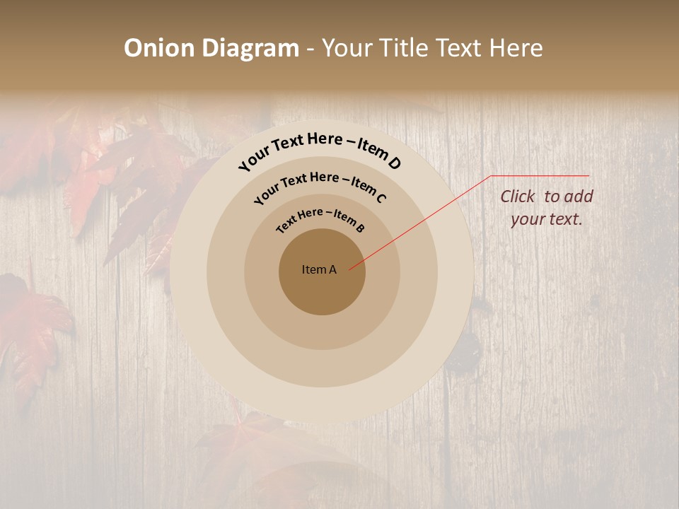 Yellow Maple Rusted PowerPoint Template