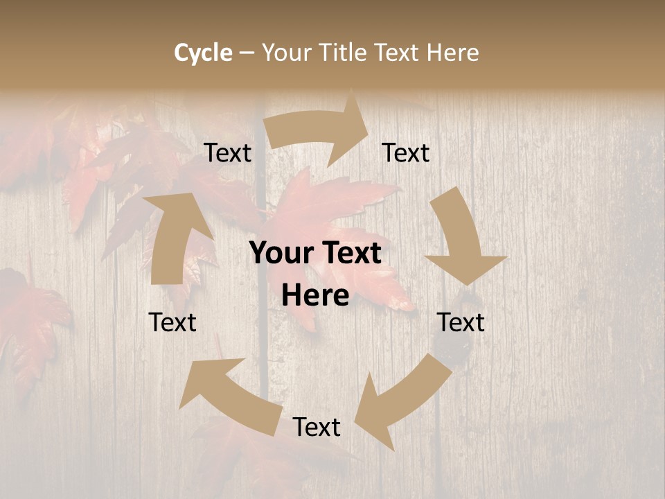 Yellow Maple Rusted PowerPoint Template