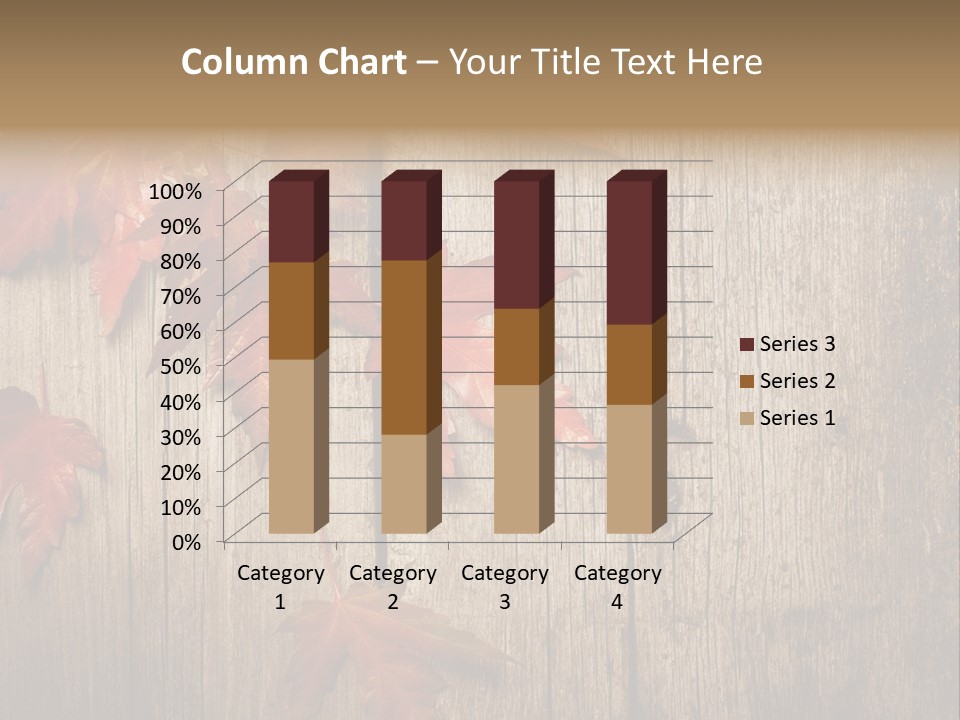 Yellow Maple Rusted PowerPoint Template