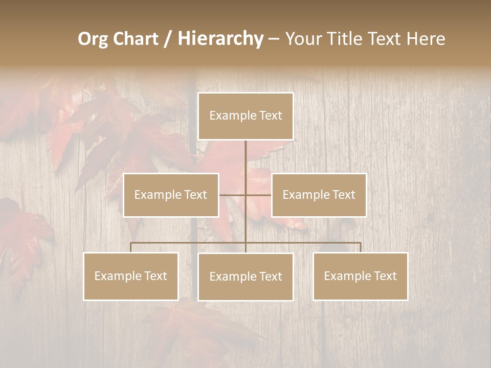 Yellow Maple Rusted PowerPoint Template