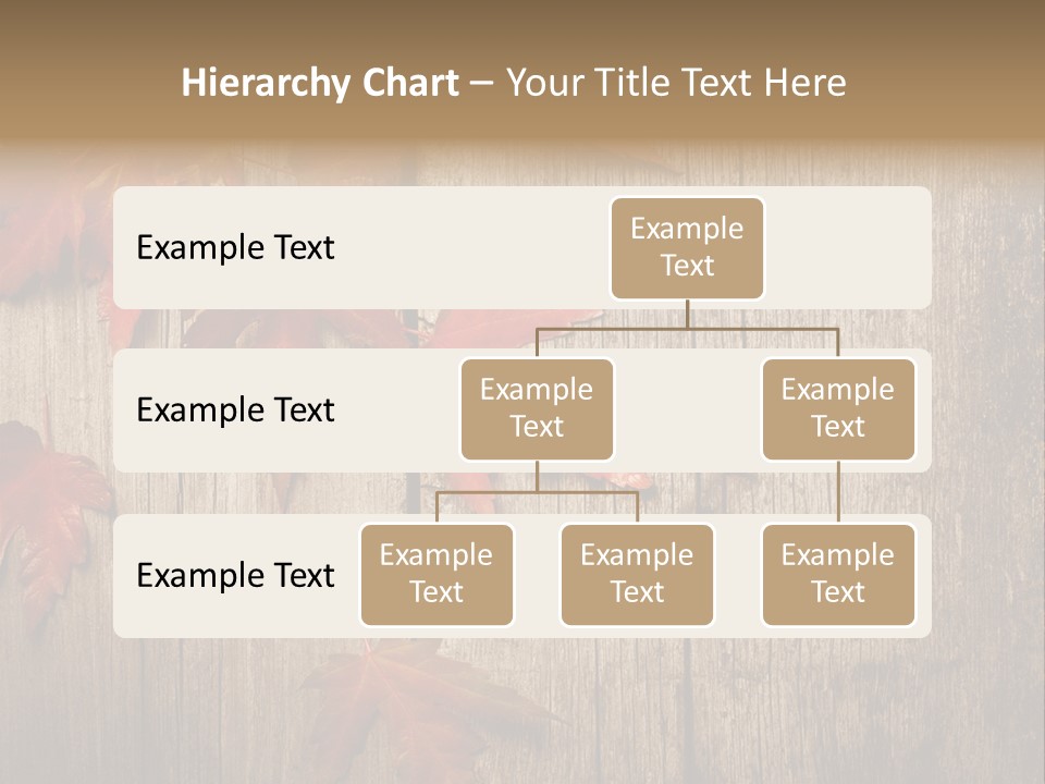 Yellow Maple Rusted PowerPoint Template