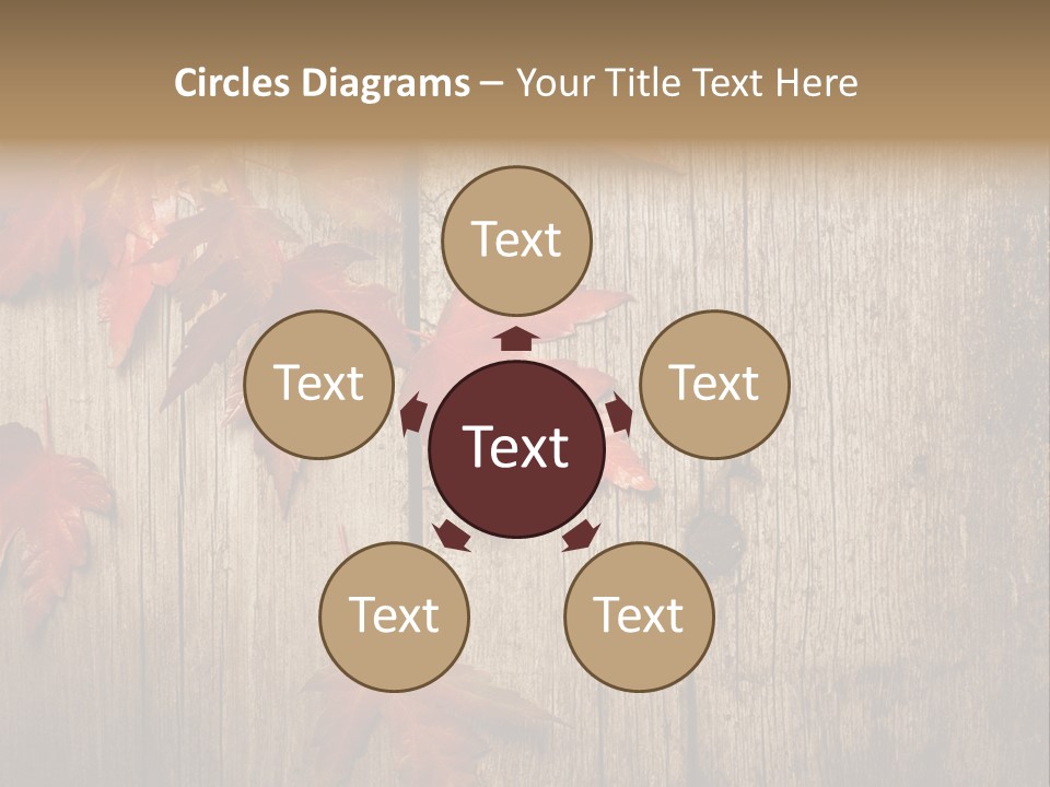 Yellow Maple Rusted PowerPoint Template