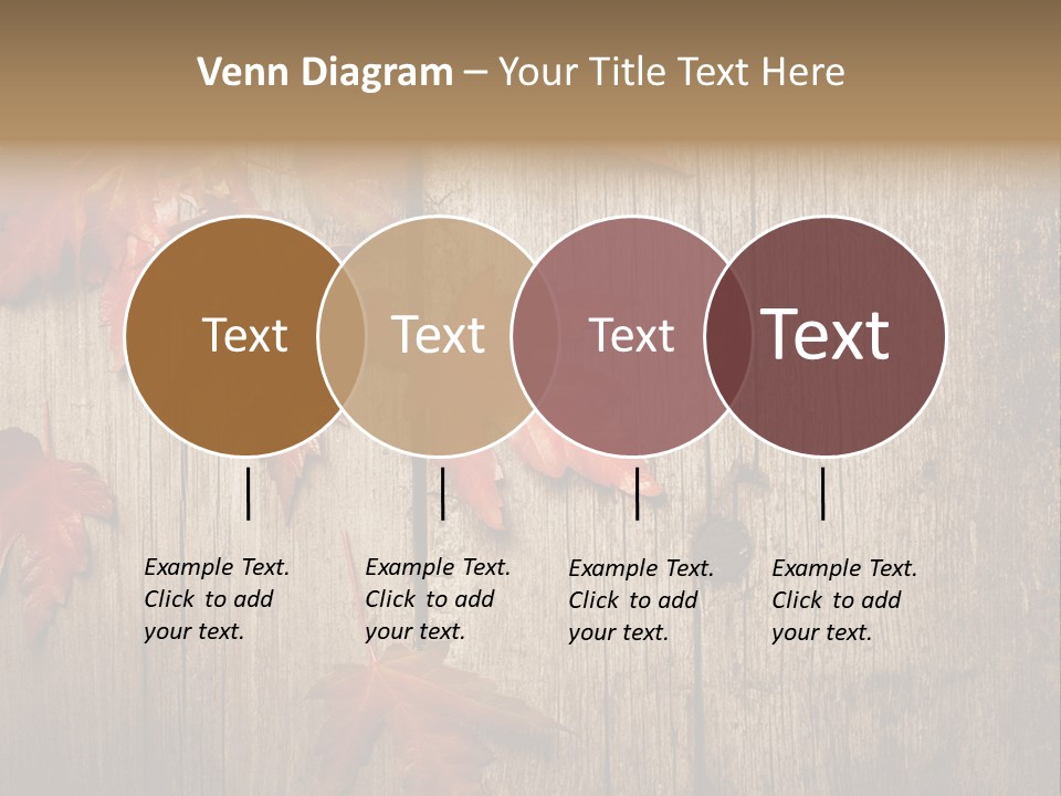 Yellow Maple Rusted PowerPoint Template