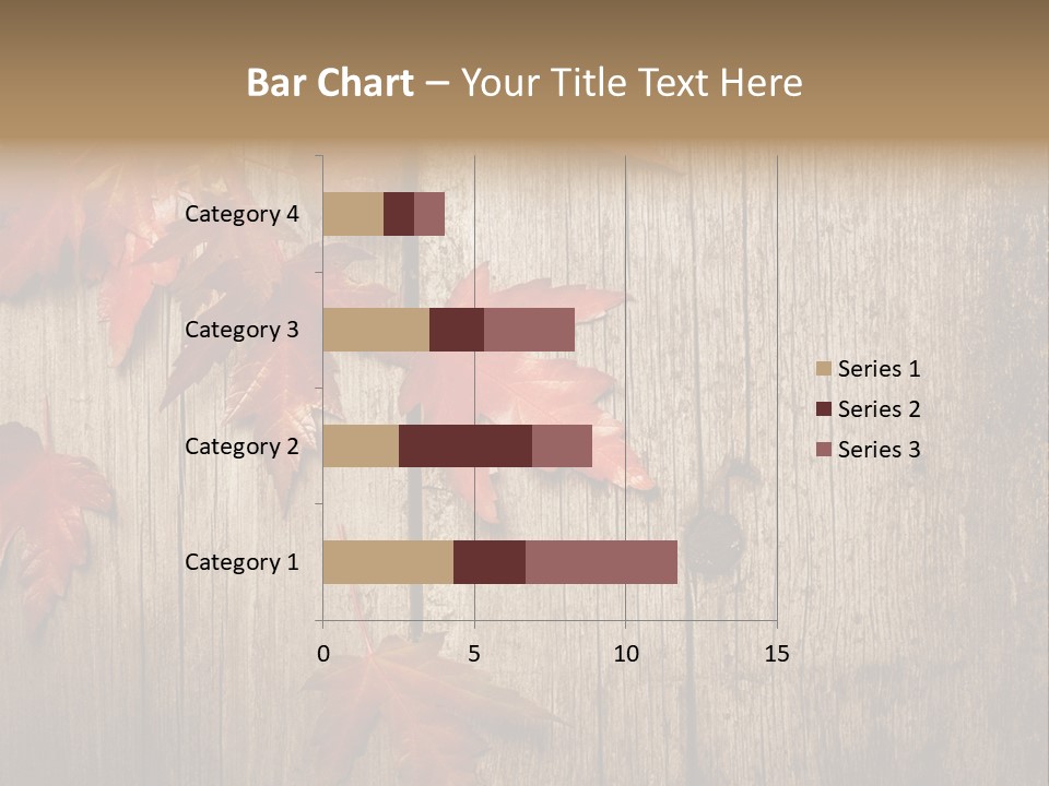 Yellow Maple Rusted PowerPoint Template