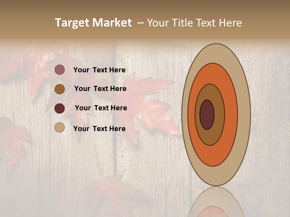 Yellow Maple Rusted PowerPoint Template