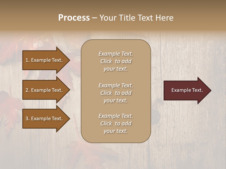 Yellow Maple Rusted PowerPoint Template