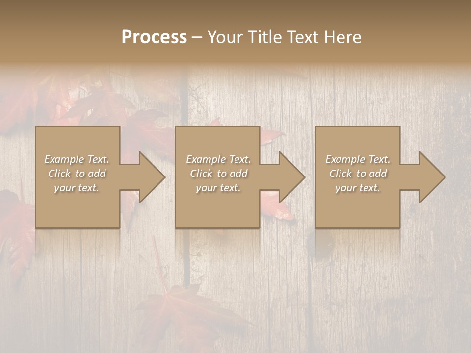 Yellow Maple Rusted PowerPoint Template