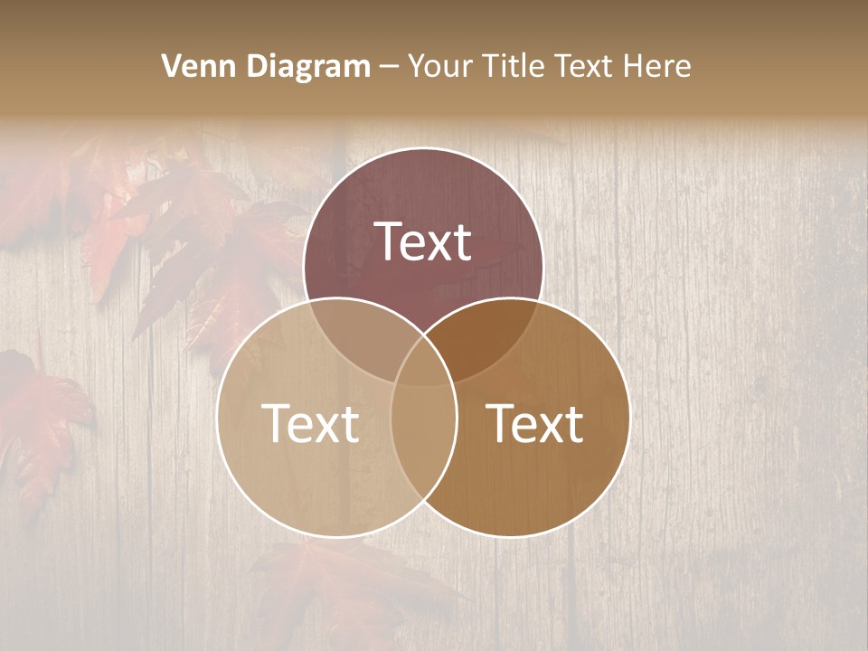 Yellow Maple Rusted PowerPoint Template