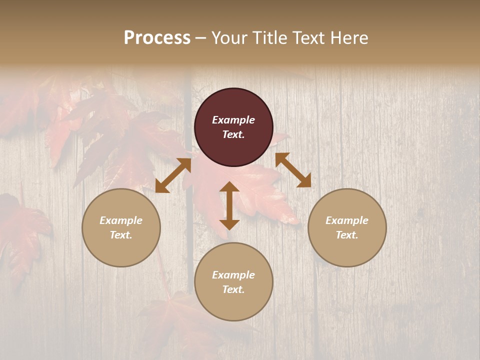 Yellow Maple Rusted PowerPoint Template