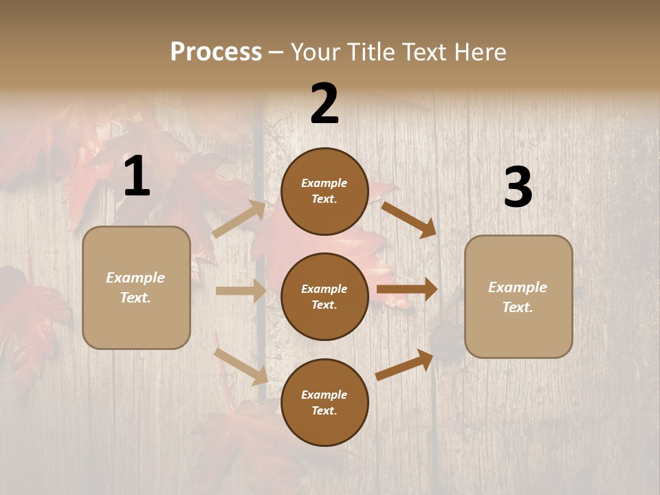 Yellow Maple Rusted PowerPoint Template