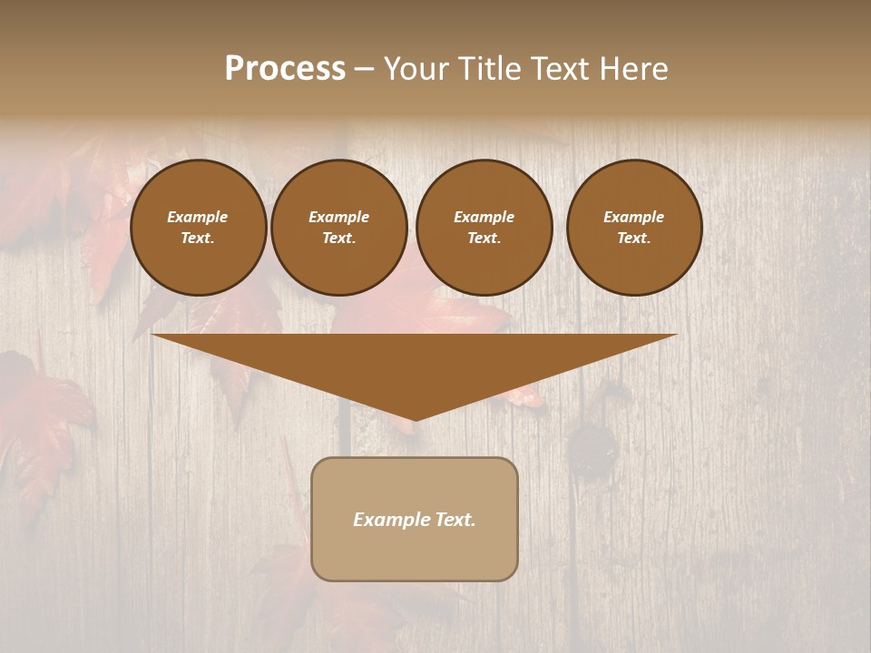 Yellow Maple Rusted PowerPoint Template