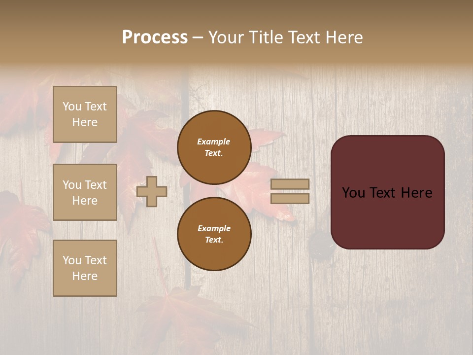 Yellow Maple Rusted PowerPoint Template