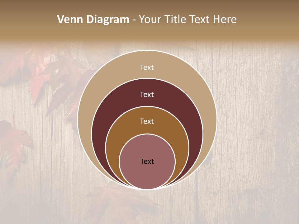 Yellow Maple Rusted PowerPoint Template