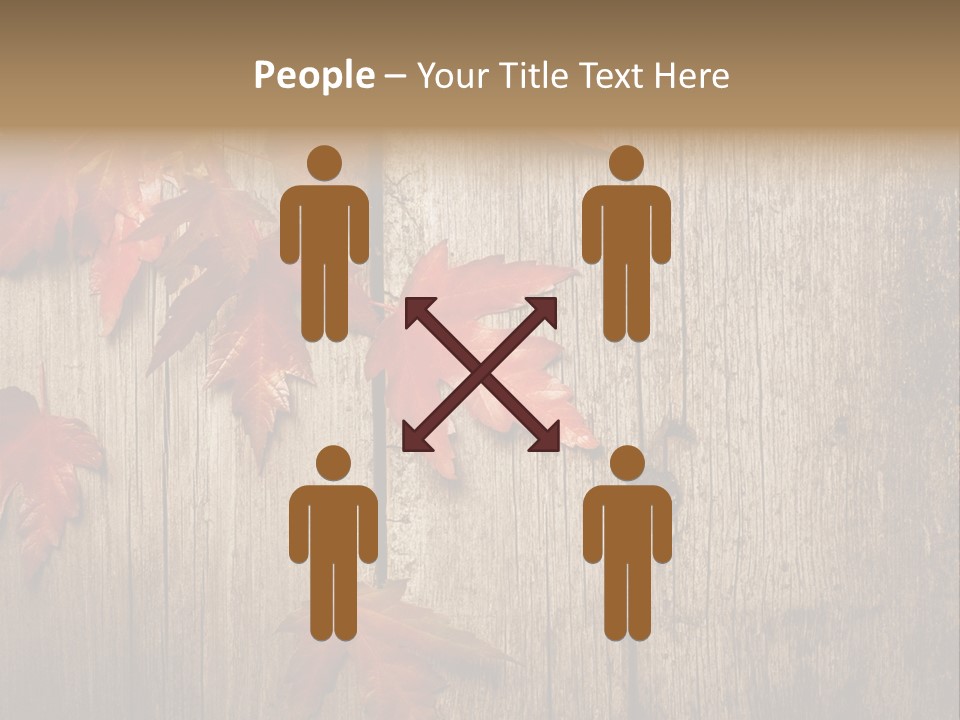Yellow Maple Rusted PowerPoint Template