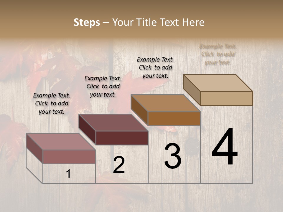 Yellow Maple Rusted PowerPoint Template