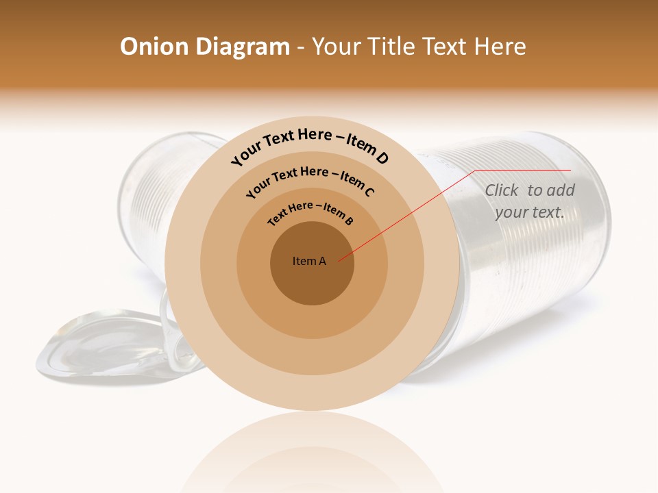 White Aluminium Container PowerPoint Template