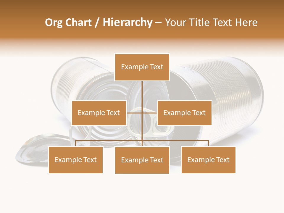 White Aluminium Container PowerPoint Template