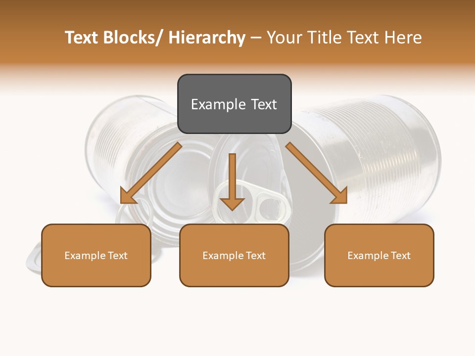 White Aluminium Container PowerPoint Template