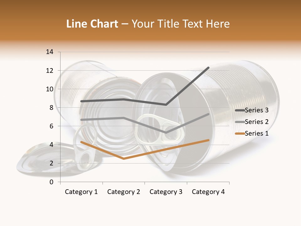 White Aluminium Container PowerPoint Template