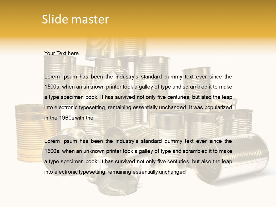 Old Food Drink PowerPoint Template