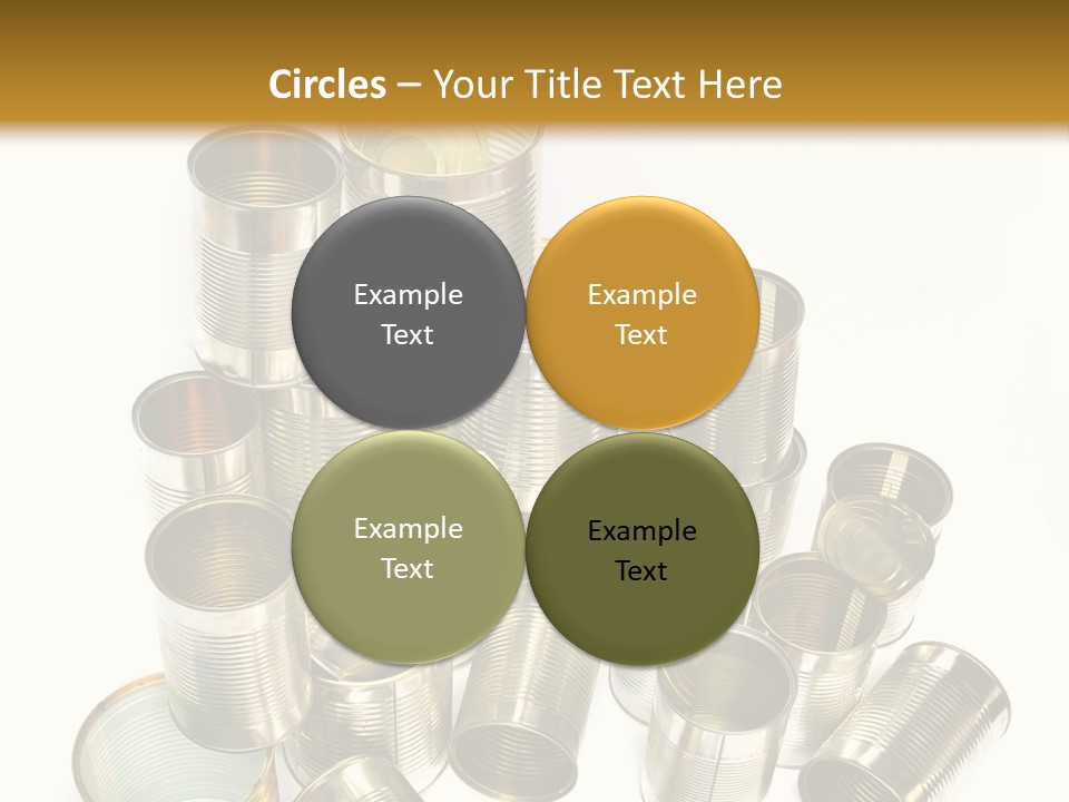 Food Rubbish Empty PowerPoint Template