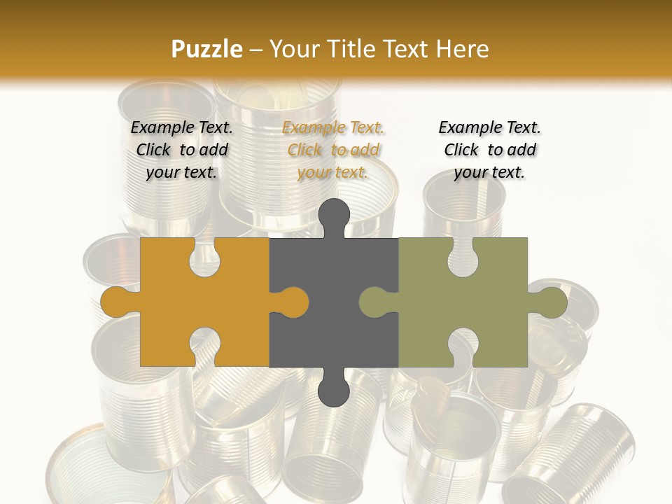 Food Rubbish Empty PowerPoint Template