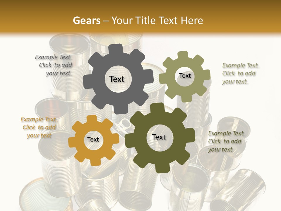 Food Rubbish Empty PowerPoint Template