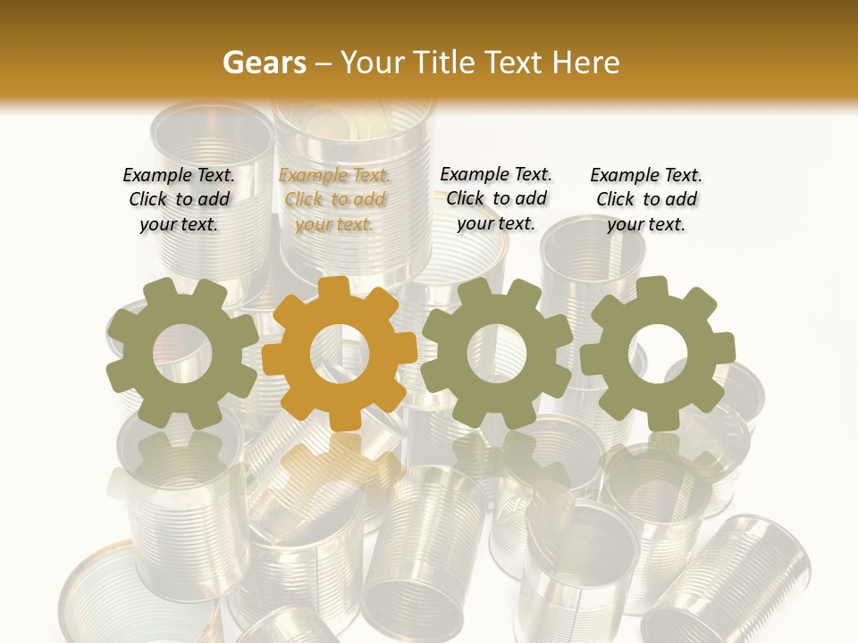 Food Rubbish Empty PowerPoint Template