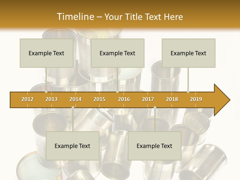 Food Rubbish Empty PowerPoint Template