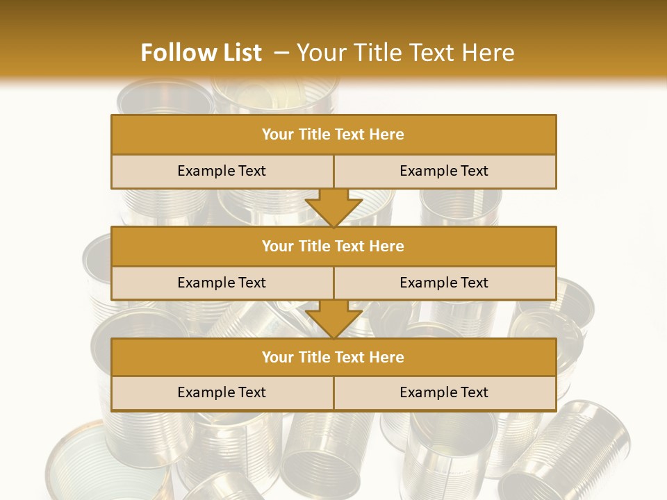 Food Rubbish Empty PowerPoint Template