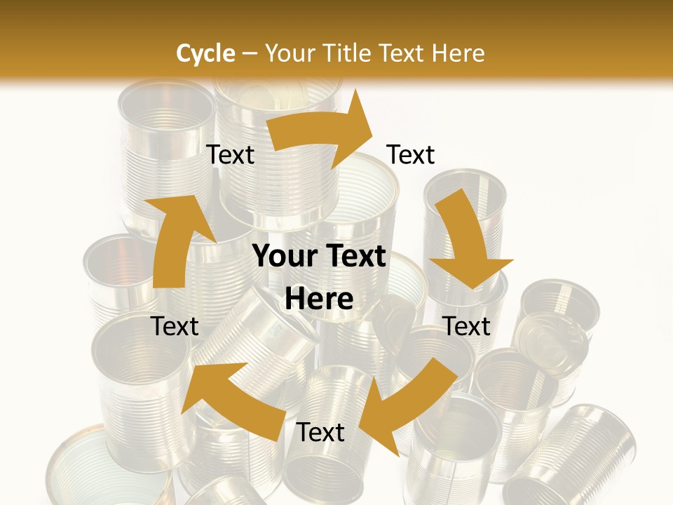 Food Rubbish Empty PowerPoint Template